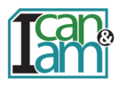 i can and i am logo